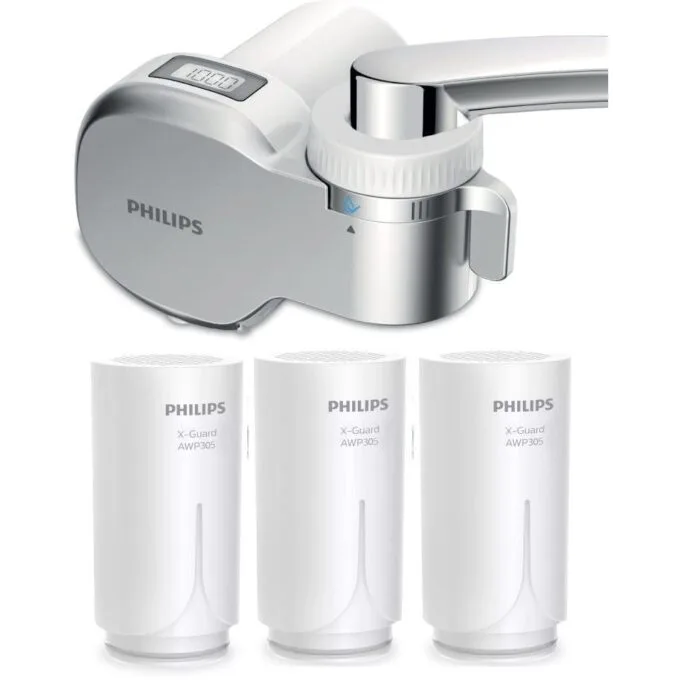 Philips AWP3705P3/10 + 3 filters X-Guard white — image 1