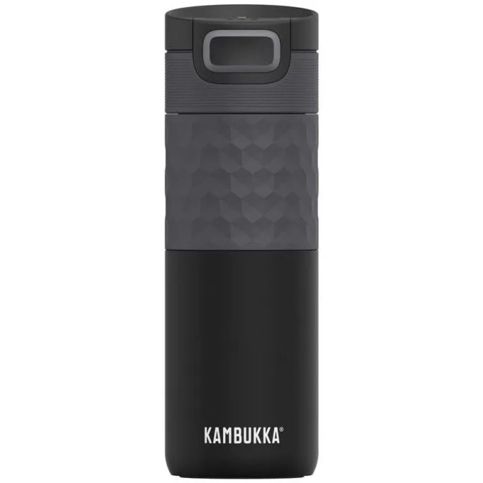 Kambukka Etna Grip Black Steel 500 ml (17oz) black — image 1