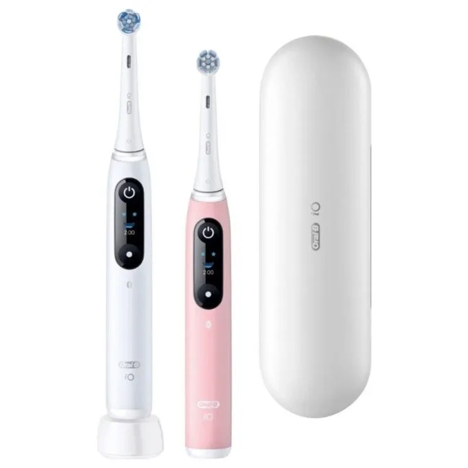 Oral-B iO 6 Duo white/pink + Etui — image 1