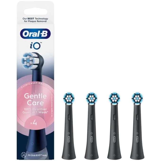 Oral-B iO Gentle Care | 4 szt. | czarny | 8700216199346 — image 1