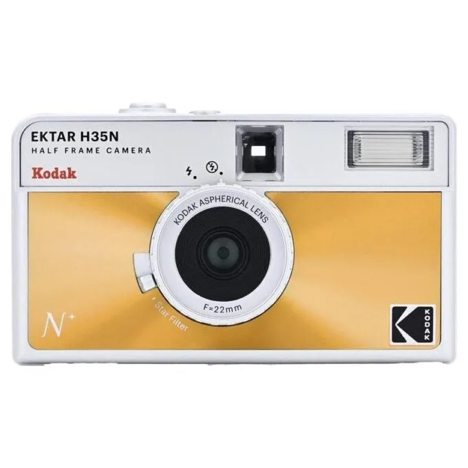 Kodak EKTAR H35N Camera Glazed Orange — image 1