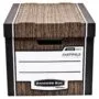Fellowes Woodgrain Fast Fold 10 pieces brown