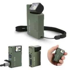 Uniross Light Torch GX50 Rechargeable Torch 150 Lumens with Magnet, Belt Clip & Lanyard