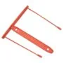 Fellowes archival clips red 100pcs