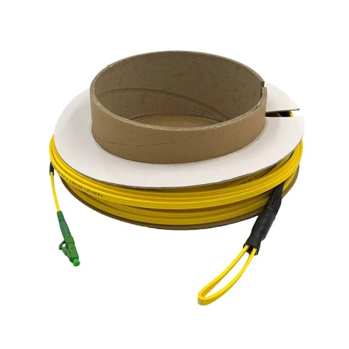 KEYNET Patch Cord Flat EasyPull SafeTrack LC/APC-LC/APC 40.0m — image 1
