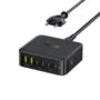 Baseus Charger Desktop  120W 4 USB C+2 USB A, PD3.0, GaN, EnerFill FH21   Cosmic Black