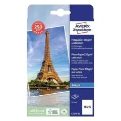 Avery photo paper Premium satin mat, 250g, 100 x 150 mm | 50 pcs.