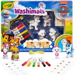 Crayola Washimals Psi Patrol Figures for painting and washing - set