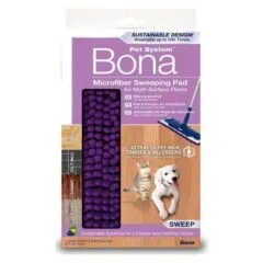 PET Pad for sweeping purple