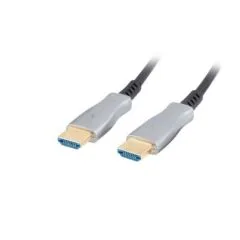 Lanberg HDMI cable v2.0 M/M 10m optical AOC black