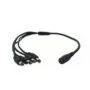 Casview PSC14 Power Splitter Cable 1in 4out