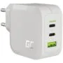 Green Cell 2x USB-C 1x USB-A 65W GAN white