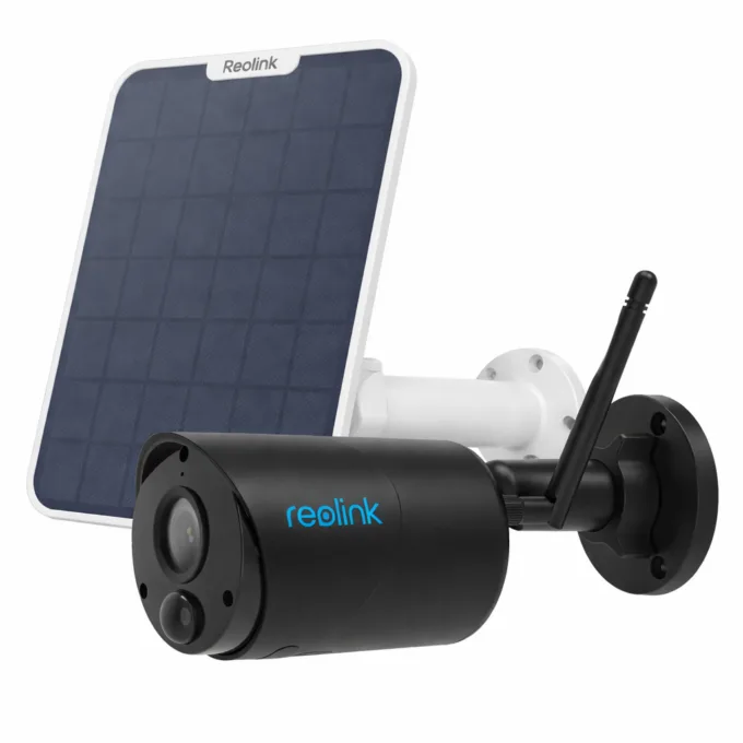 Reolink BUNDLE 3MP ARGUS Eco B320 (Black) + White Solar Panel (25655+24757) — image 1