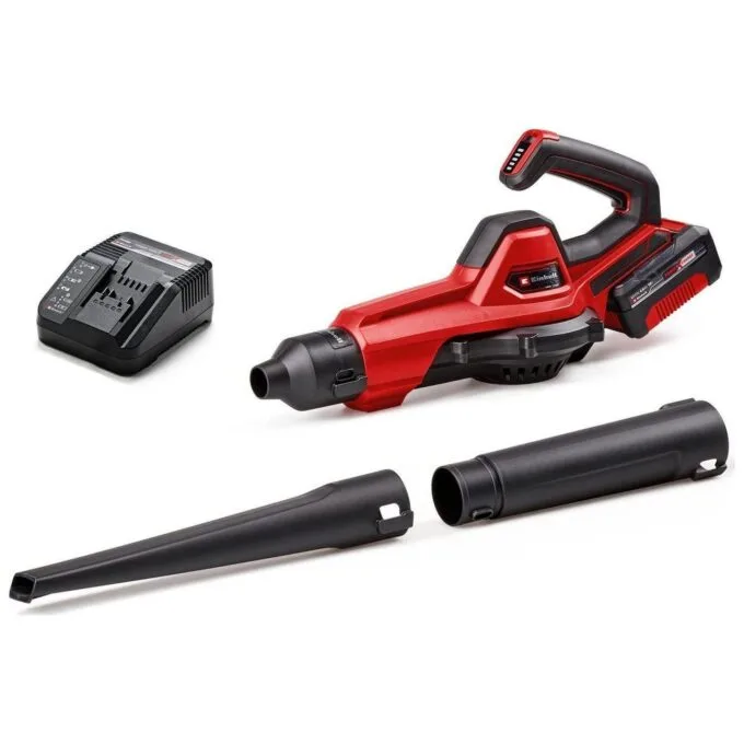 Einhell GE-UB 18/250 LIE included: battery and charger — image 1