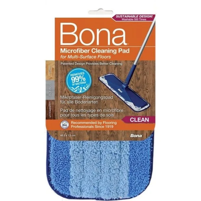 Microfibre Cleaner Bona Pad 1 pcs blue — image 1