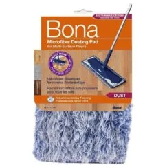 Cleaning Bona Pad from microfiber 1 piece blue