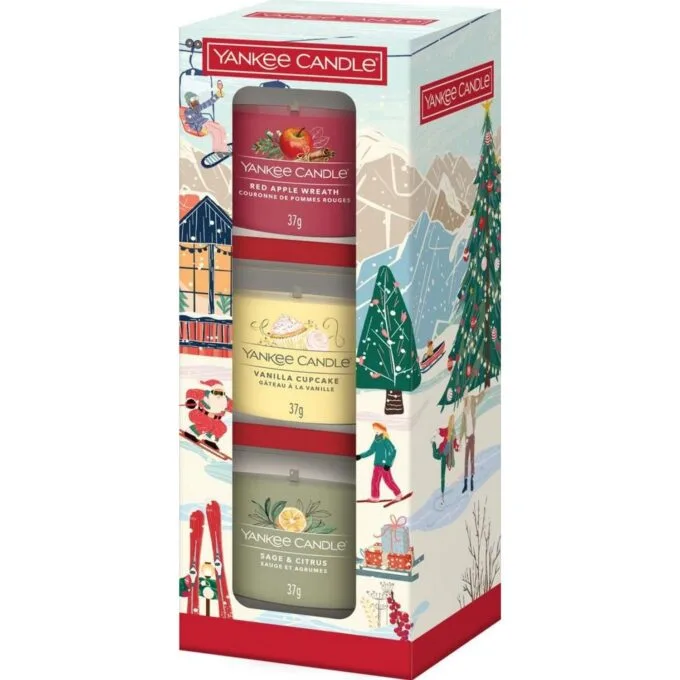 Yankee Candle Apres Ski Holiday Zestaw 3 mini świec — image 1