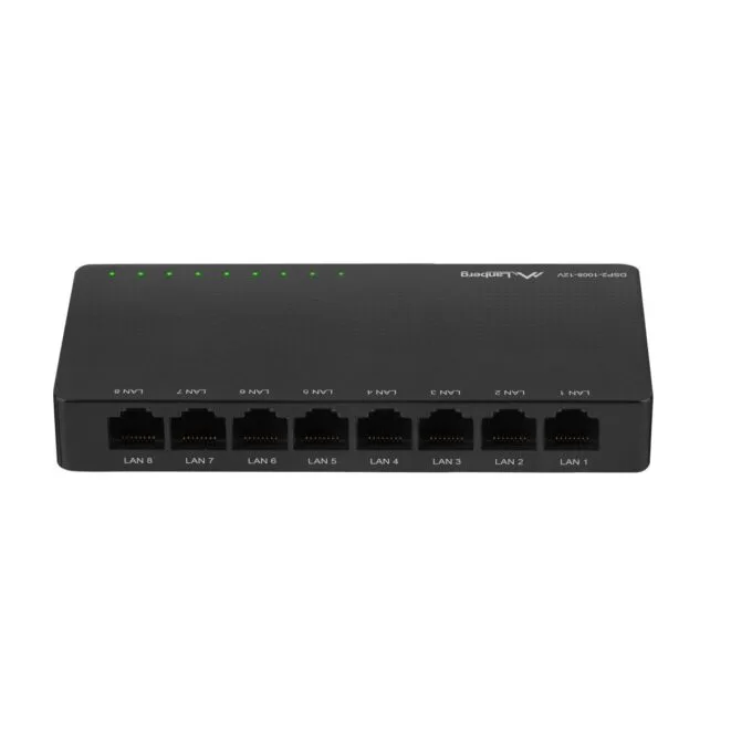 Lanberg Switch Gigabit Ethernet 8-Port 12V DSP2-1008-12V — image 1