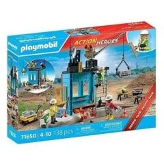 Playmobil Action Heroes 71950 Construction Square