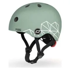 Scoot & Ride Helmet XXS-S Green Lines