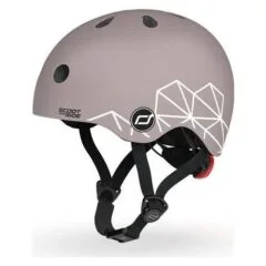 Scoot & Ride Helmet XXS-S Brown Lines