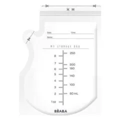 Beaba food storage bags 50pc, 250 ml clear 911738