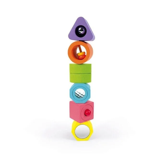 Janod Jigsaw Wooden Sensory Shapes and Sounds — image 6