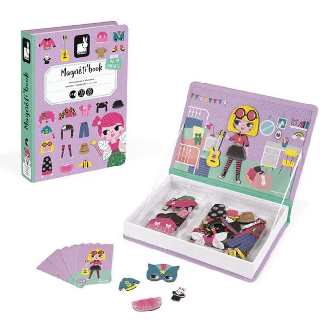 Janod Magnetibook Costumes Girl — image 3
