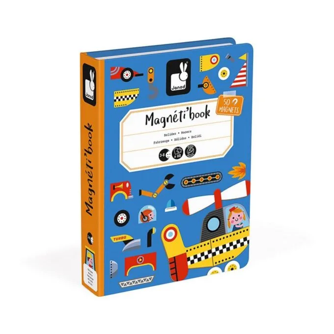 Janod Magnetibook Vehicles — image 1