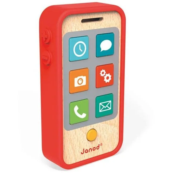 Janod Phone Wooden with Sounds J05334 — image 1
