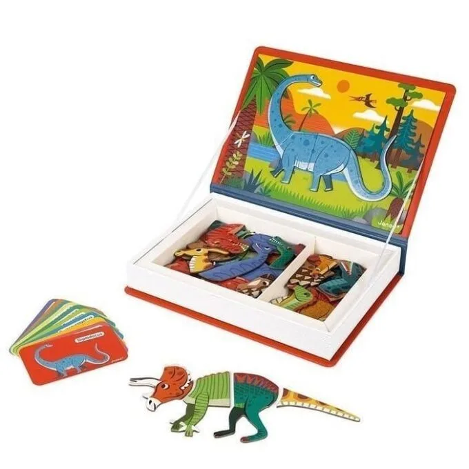 Janod Magnetibook Dinosaurs — image 2