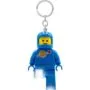 LEGO Astronaut blue keychain with LGL-KE10H-01 flashlight