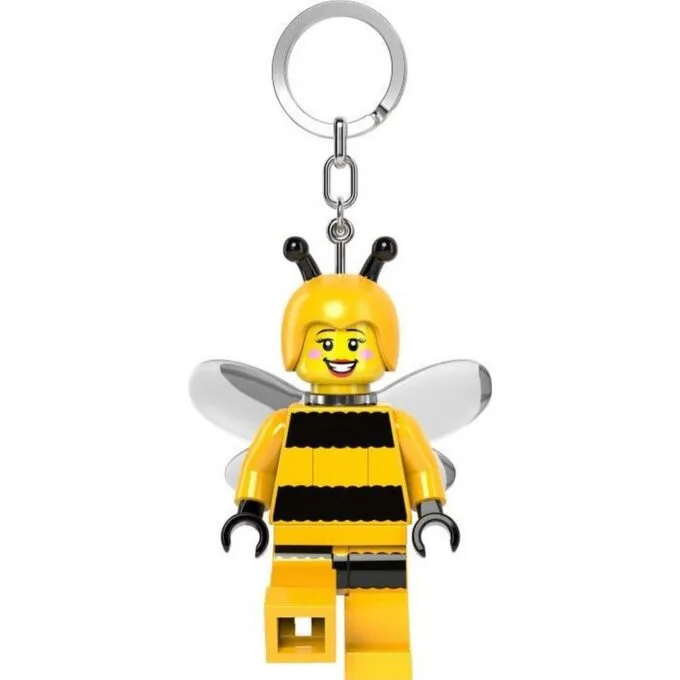 LEGO Minifigures Bee keychain with LGL-KE211H flashlight — image 1