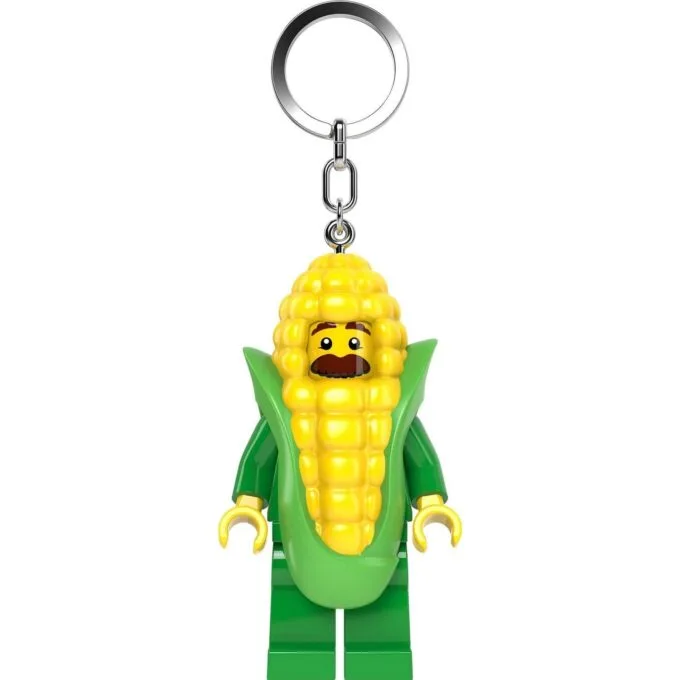 LEGO Corn keychain with LGL-KE242H flashlight — image 1