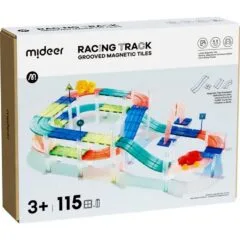 Mideer race track with magnetic cars 115el. MD6395