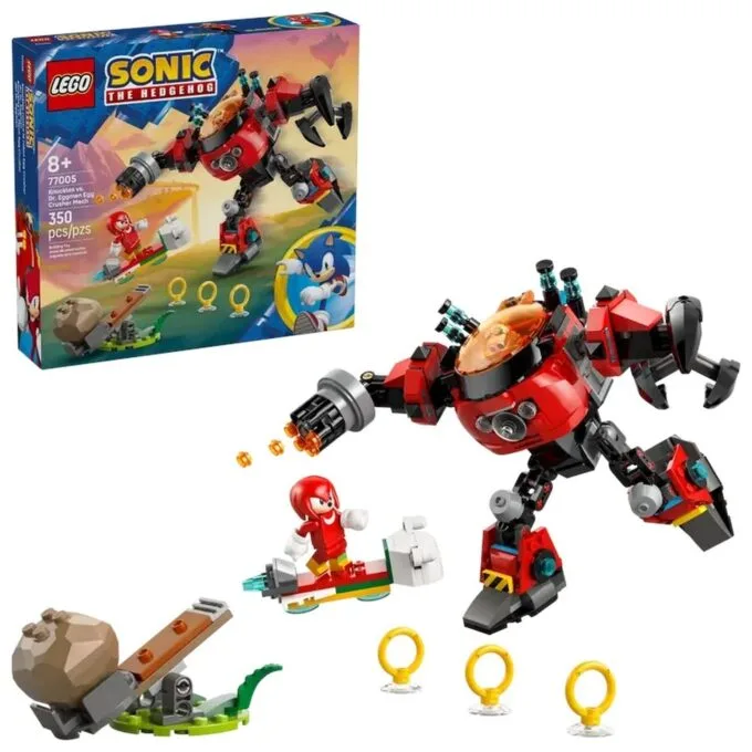 LEGO Sonic 77005 Knuckles vs.Dr. Eggman In Mechu Egg Crusher — image 1