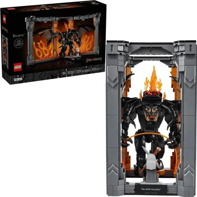 LEGO Icons 10367 Ring Lord: Book nook with Balrog — image 1