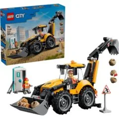 LEGO City Great Vehicles 60480 Żółta koparko-ładowarka