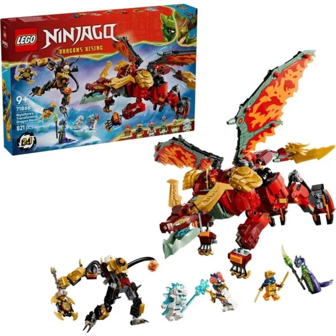LEGO Ninjago 71868 Transformujący smoczy mech Wyldfyre — image 1