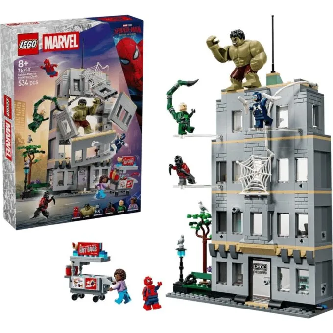 LEGO Super Heroes Marvel 76350 Epickie starcie: Spider-Man kontra Hulk — image 1