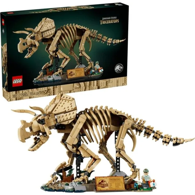 LEGO Jurassic World 77985 Szkielet triceratopsa — image 1