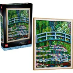 LEGO Art 31220 Claude Monet — Most nad stawem z liliami wodnymi