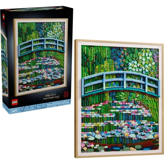 LEGO Art 31220 Claude Monet — Most nad stawem z liliami wodnymi — image 1