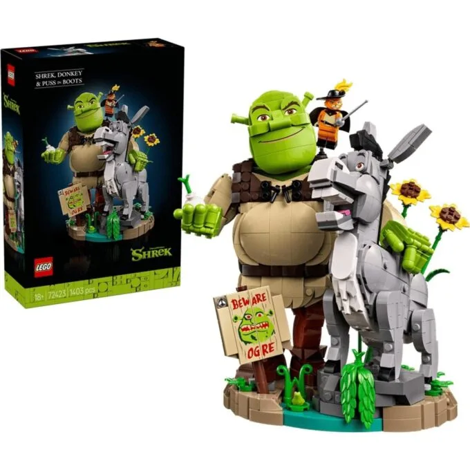 LEGO 72423 Shrek and a donkey to build — image 1