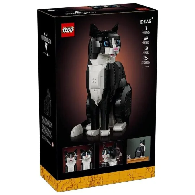 LEGO Ideas 21349 Black and white cat — image 2