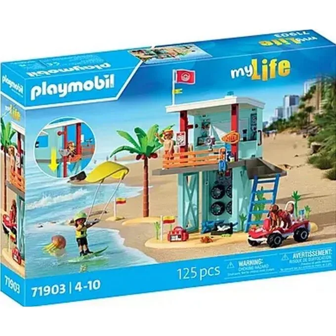 Playmobil My Life 71903 Wieża ratownicza i plażowy samochód buggy — image 1