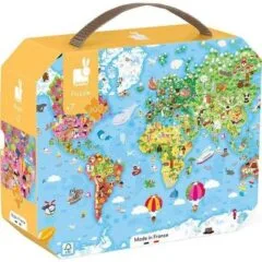 Janod Massive World Map in the Walizka 300 el.