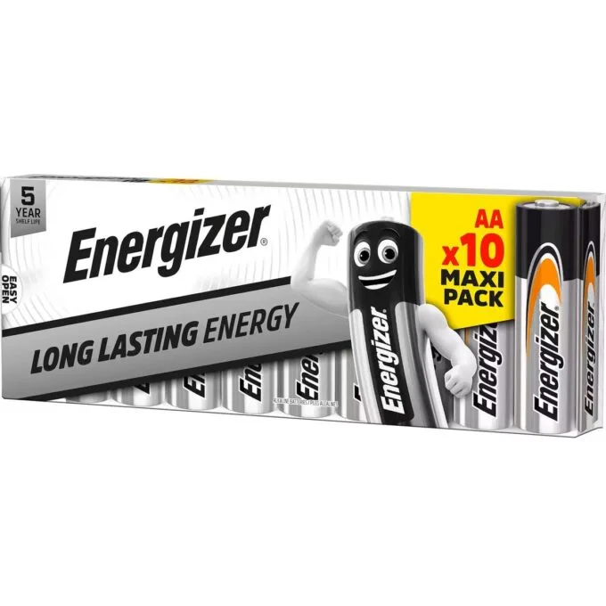 Energizer Batteries Alkaline AA (10pcs) Alkaline Everyday — image 1