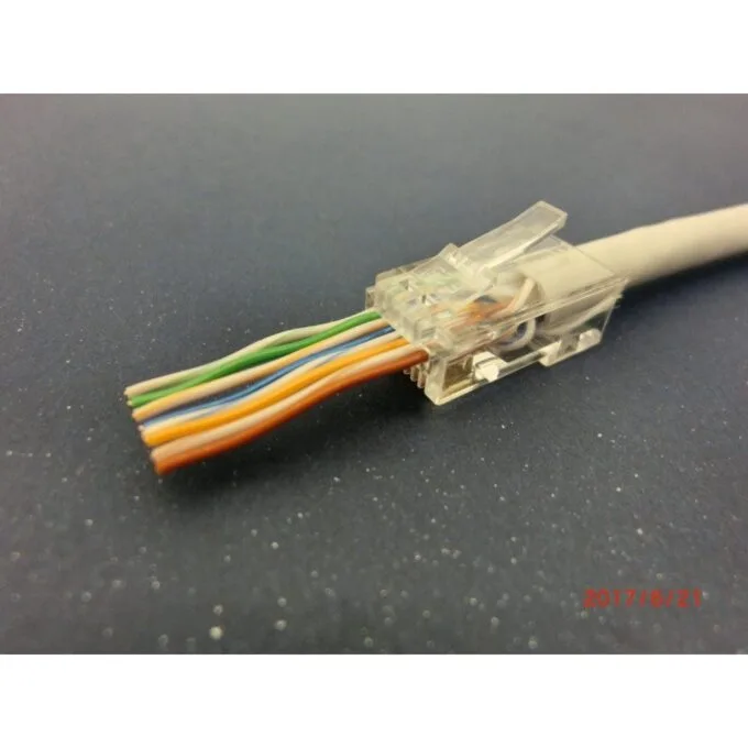 Kuwes Ethernet Plugs CAT6 EASYPLUG 2 Rows (25pcs bag) — image 2