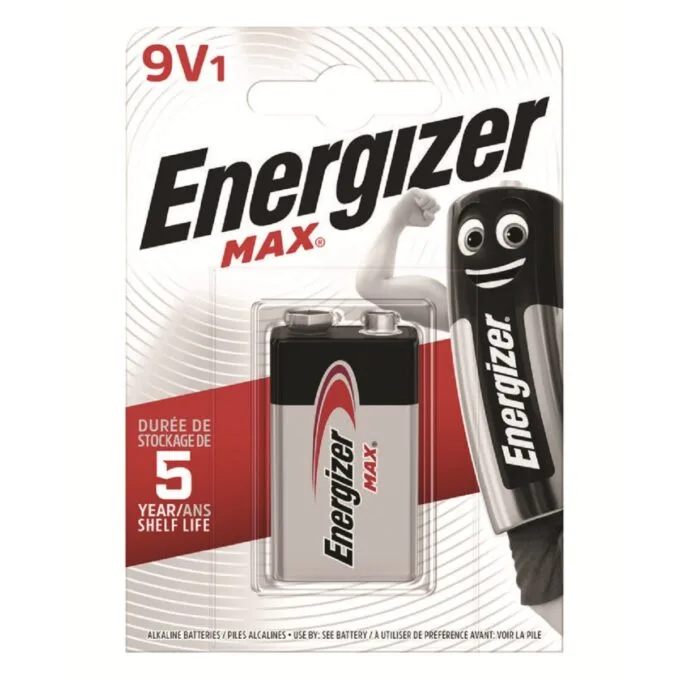 Energizer Batteries Alkaline 9V (1pc) Alkaline MAX — image 1